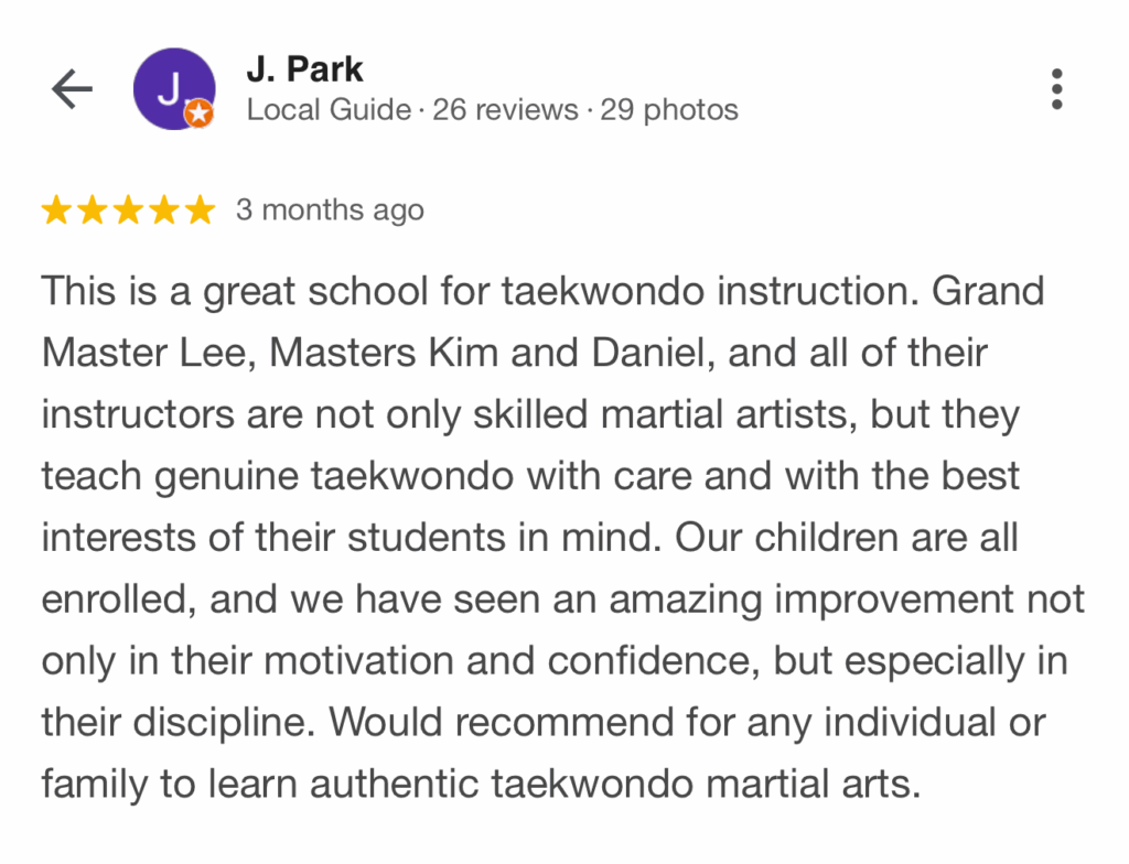 Adult Martial Arts Classes Near Me in Duluth | United Family Taekwondo